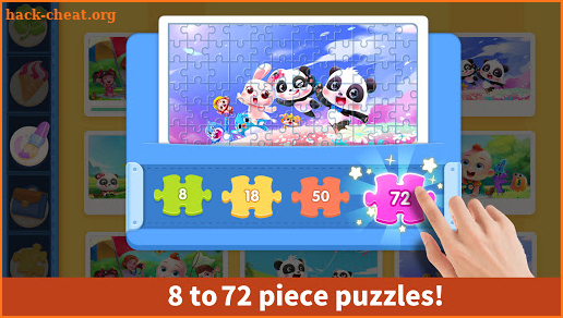 Baby Panda's Kids Puzzles screenshot
