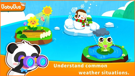 Baby Panda's Learning Weather screenshot