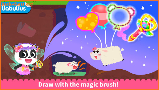 Baby Panda's Magic Drawing screenshot