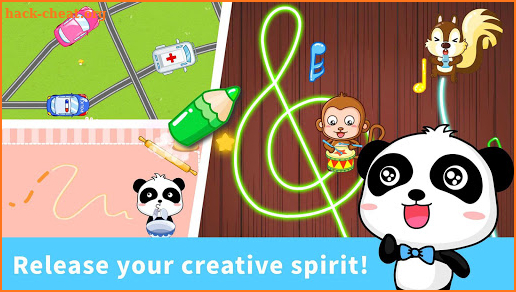 Baby Panda's Magic Lines screenshot