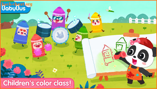 Baby Panda's Paint Colors screenshot