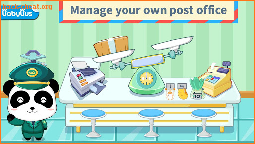 Baby Panda's Post Office screenshot
