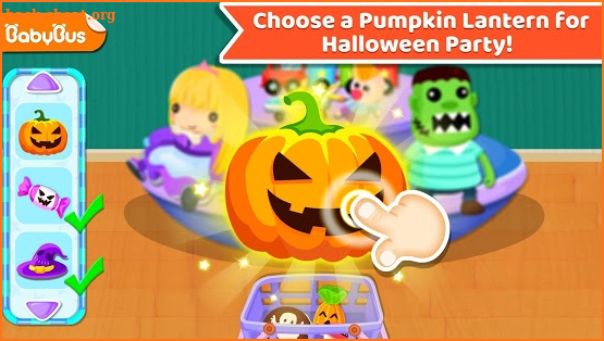 Baby Panda's Supermarket-Halloween Party Shopping screenshot