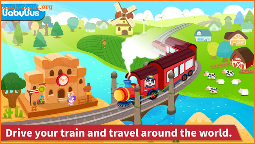 Baby Panda's Train screenshot