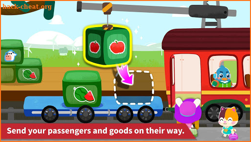 Baby Panda's Train screenshot