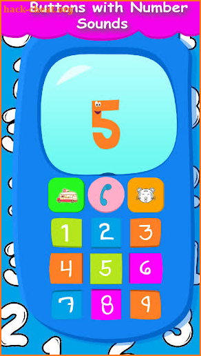 Baby Phone for Kid - Animals, Numbers, Vehicles screenshot