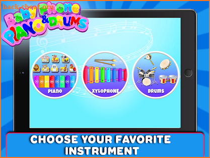 Baby Phone Piano & Drums - Music Instruments screenshot