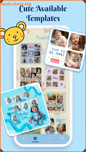 Baby Photo Editor & Baby Story screenshot