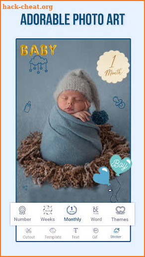 Baby Photo Editor & Birthday Photo Maker screenshot