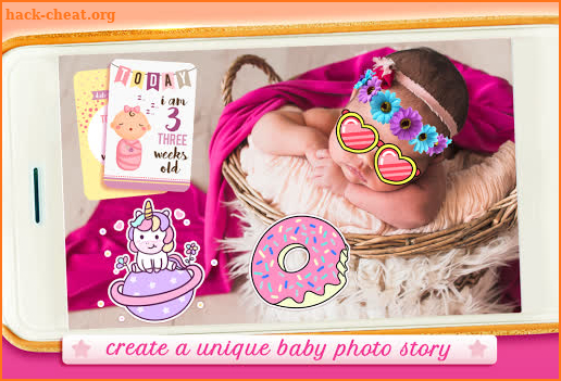 Baby Photo Editor Month by Month screenshot