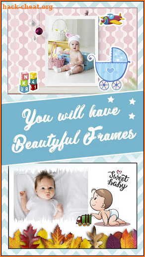 Baby Photo Editor - Photo Frames Photo Story Maker screenshot