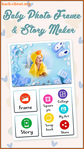 Baby Photo Editor - Photo Frames Photo Story Maker screenshot
