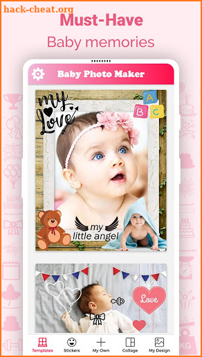 Baby Photo Editor, Pregnancy Collage Maker screenshot