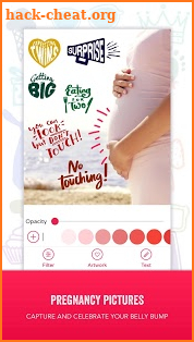Baby Photo Editor - Pregnancy Milestones screenshot