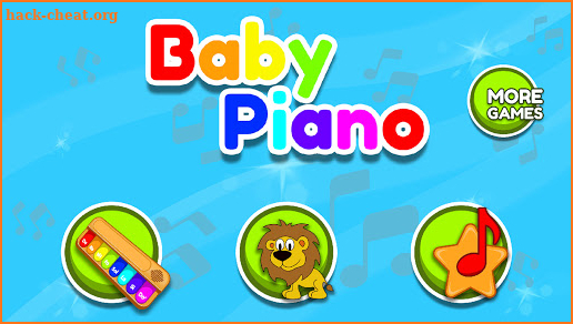 Baby piano screenshot