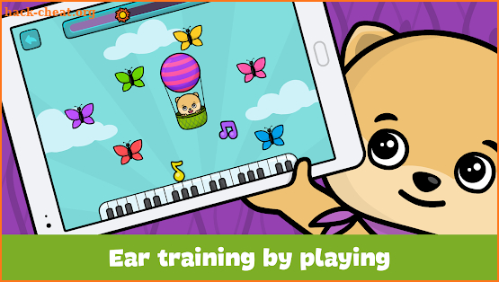 Baby piano and music games for kids and toddlers screenshot