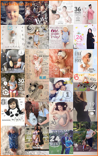 Baby Pics Free - Milestones Pics - Pregnancy Photo screenshot