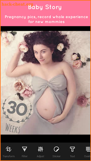 Baby Pics Free - Milestones Pics - Pregnancy Photo screenshot