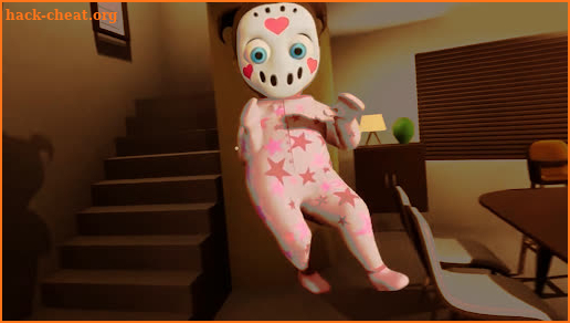 Baby Pink in Scary House Mod screenshot