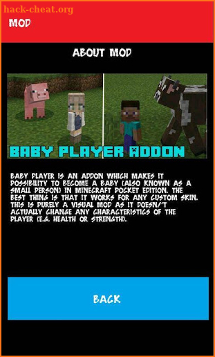 Baby Player Addon screenshot