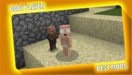 Baby Player Mod Minecraft screenshot
