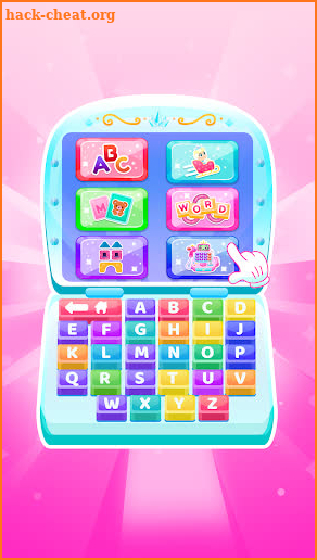 Baby Princess Ice Computer screenshot