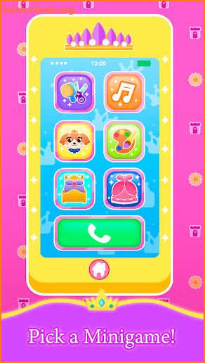 Baby Princess Phone Rapunzel screenshot