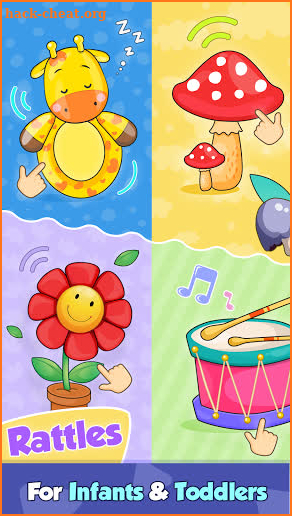 Baby Rattle - Giggles & Lullaby Sounds for infants screenshot