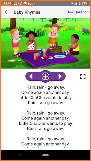 Baby Rhyme Offline Videos screenshot