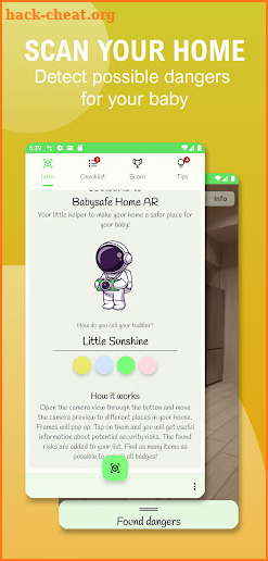 Baby-Safe Home AR screenshot