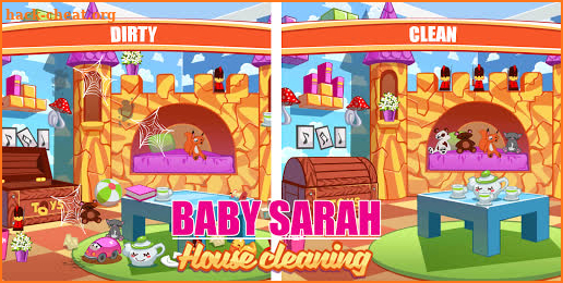 Baby Sarah: Cleaning House screenshot