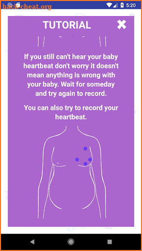 Baby Scope Heartbeat Monitor 2018 screenshot