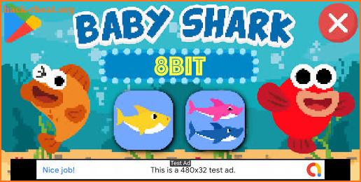 Baby Shark 8BIT screenshot