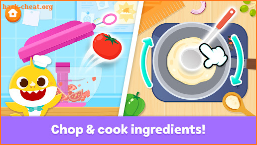 Baby Shark Chef Cooking Game screenshot