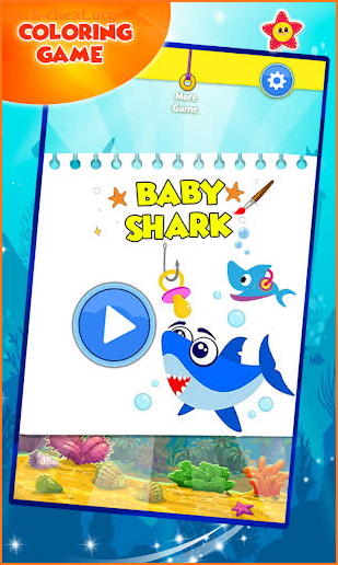 Baby Shark Coloring and Drawing screenshot