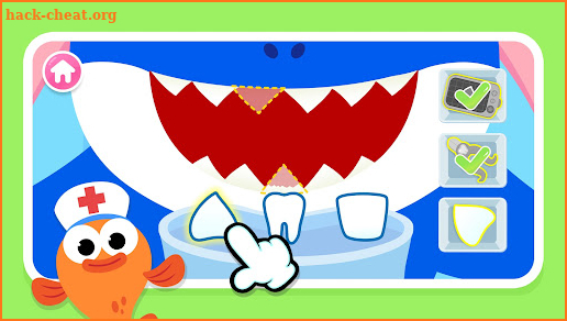 Baby Shark Dentist Play: Game screenshot