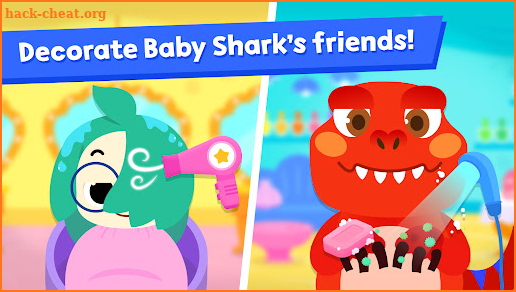 Baby Shark Makeover Game screenshot
