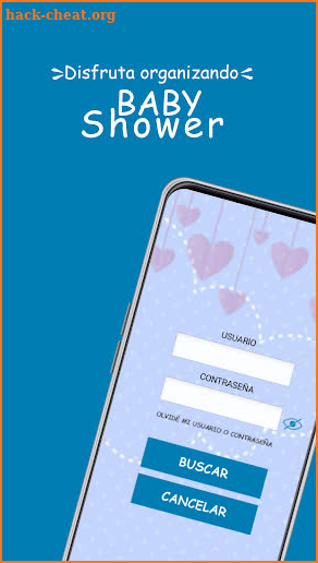 Baby shower list screenshot
