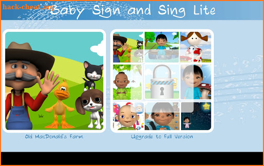 Baby Sign and Sing Lite screenshot