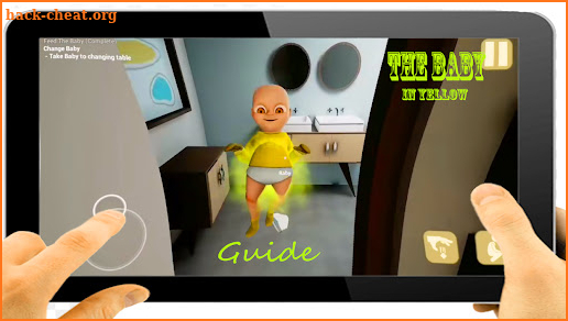 baby sister in yellow 2 game walkthrough and Tips screenshot