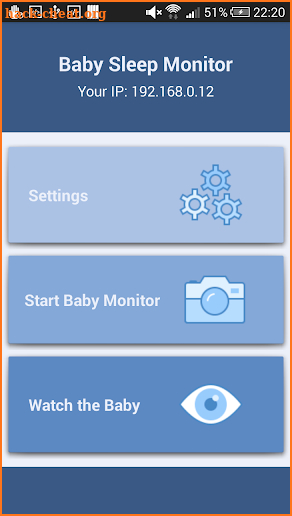 Baby Sleep Monitor screenshot