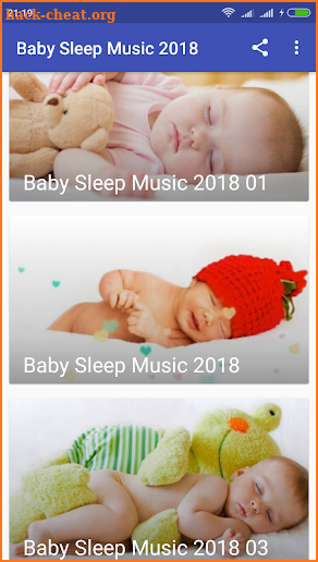 Baby Sleep Music 2018 screenshot
