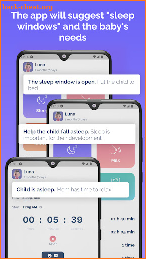 Baby Sleep Tracker - Midmoon screenshot