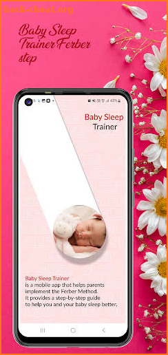 Baby Sleep Trainer Ferber Step screenshot