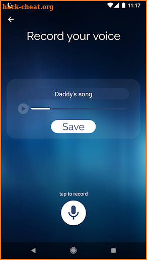 Baby Sleep - White Noise Lullaby Music Player Free screenshot