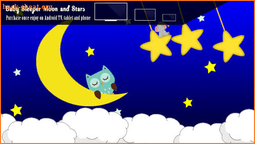 Baby Sleeper Moon and Stars screenshot