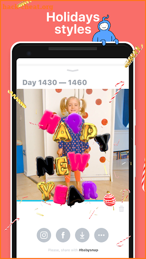 Baby Snap: Family video diary for modern parents screenshot