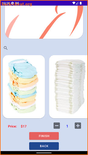 Baby Soft Diapers Order screenshot