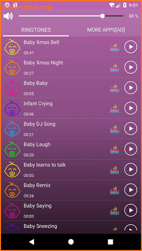 Baby Sounds Ringtones screenshot
