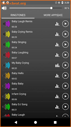 Baby Sounds Ringtones & Wallpapers screenshot